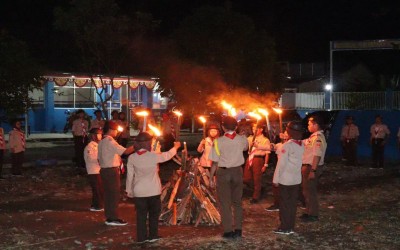 PERKEMAHAN TAMU AMBALAN ( PTA ) MAHESA JENAR & NYI AGENG SERANG SMKS PGRI 3 RANDUDONGKAL