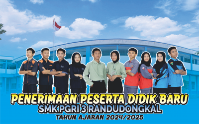 PPDB SMK PGRI 3 Randudongkal Tahun 2024/2025